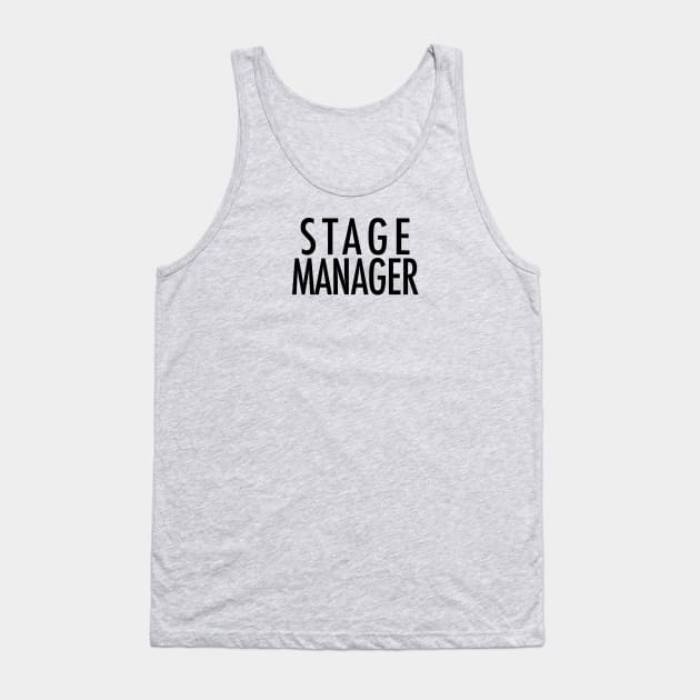 Stage Manager Tank Top by Art